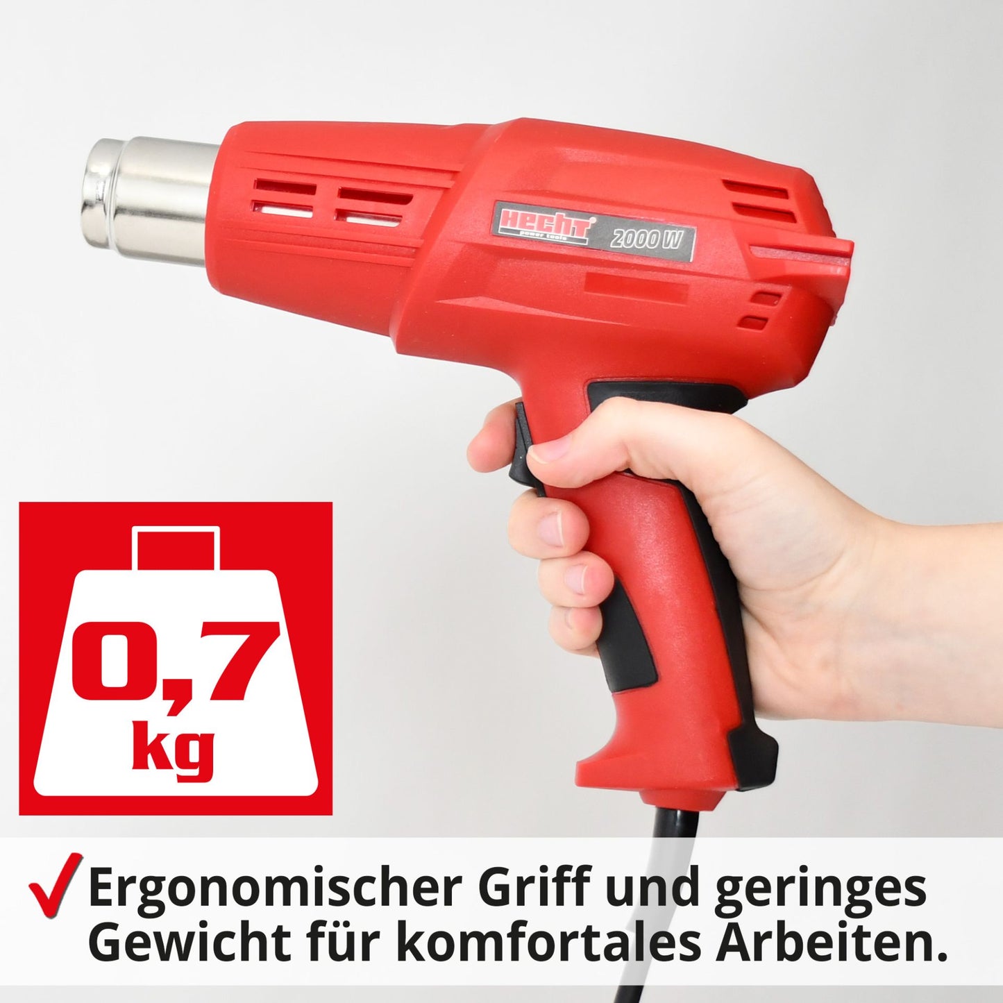 Heißluftgebläse 2000 W