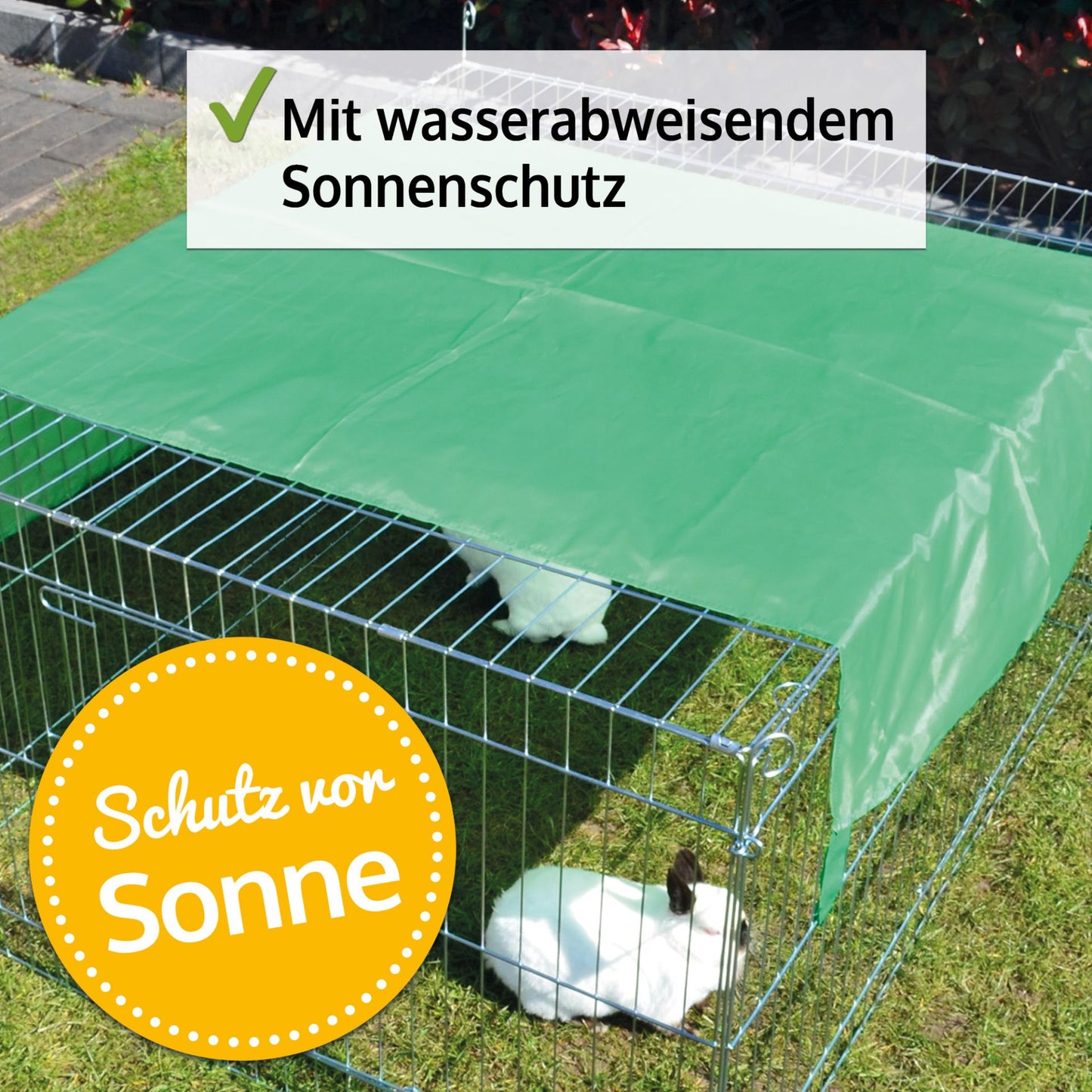 Auslaufgehege Kleingehege Tiergehege Maße: 120 × 97 × 60cm