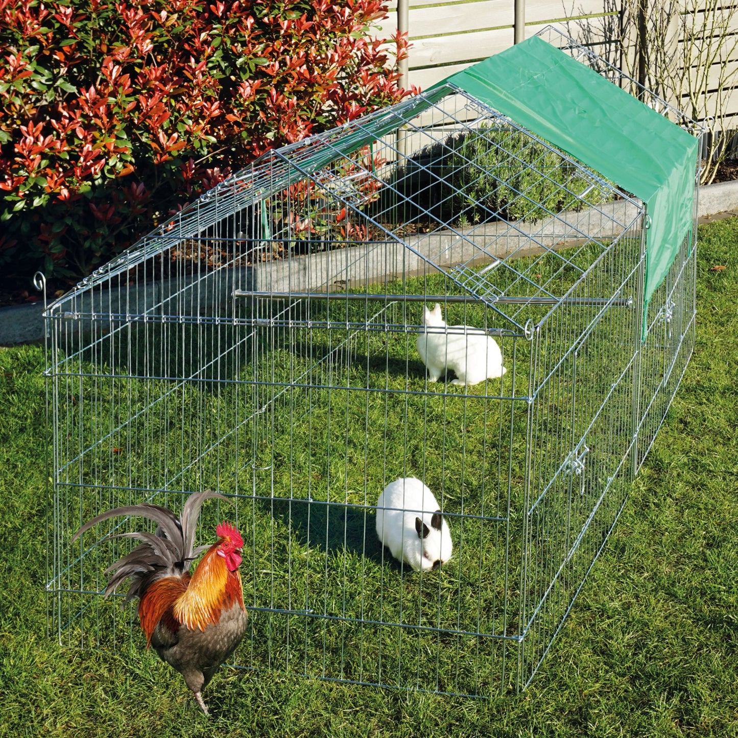 Auslaufgehege Kleingehege Tiergehege Maße: 200 × 102 × 96 cm