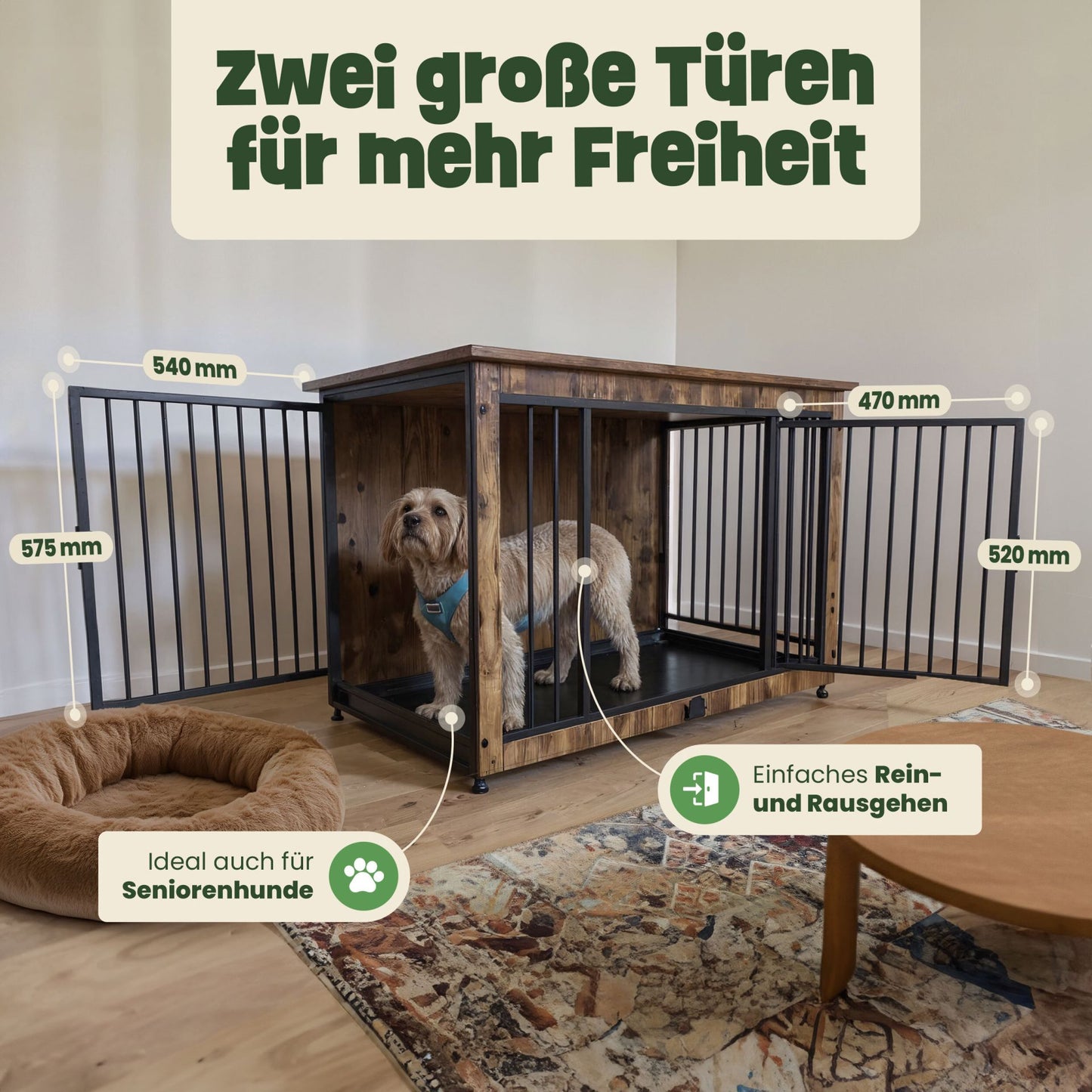 Hundehütte Hundehaus Hundeschlafplatz Hundebox