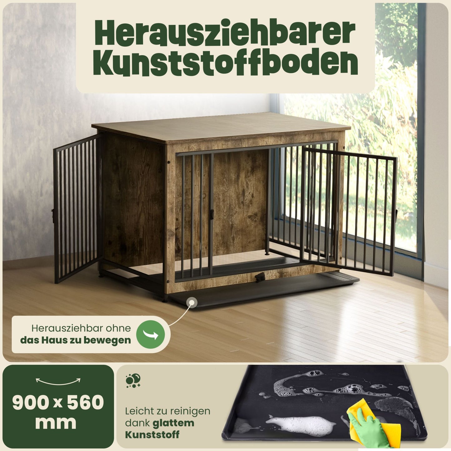 Hundehütte Hundehaus Hundeschlafplatz Hundebox