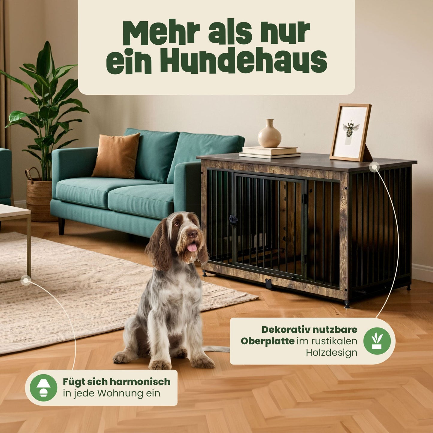 Hundehütte Hundehaus Hundeschlafplatz Hundebox