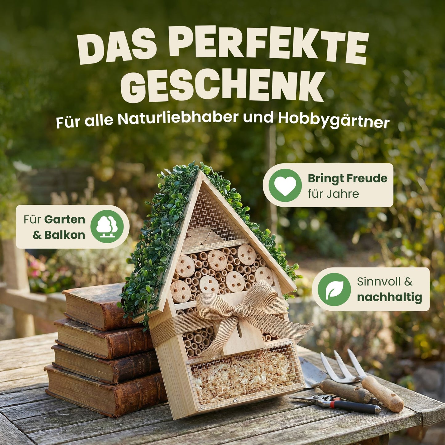 Insektenhotel Wildbienen Insekten Insektenhaus Bienenhotel 46797