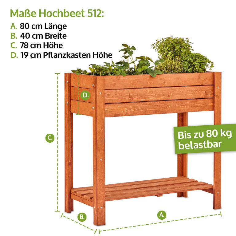 Hochbeet Braun (512)