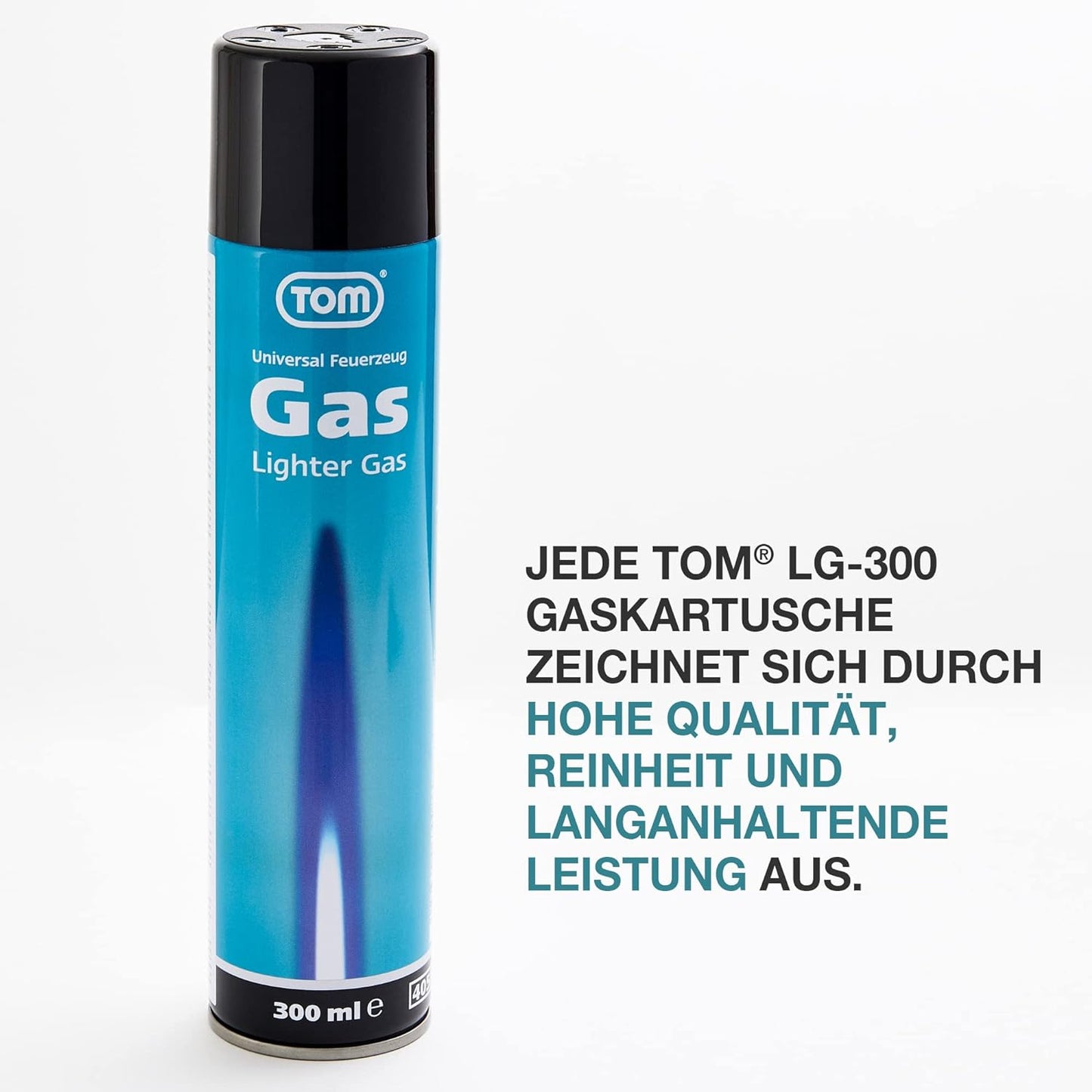 Feuerzeuggas 4 mal 300ml