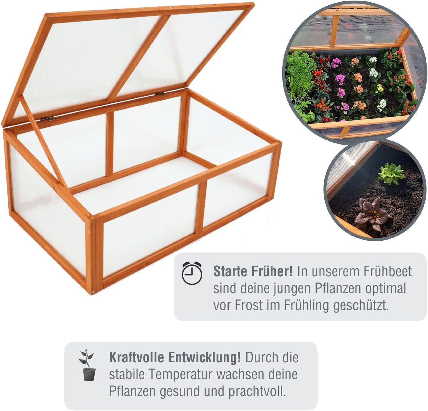 Frühbeet Aufzucht Herba Gewächshaus