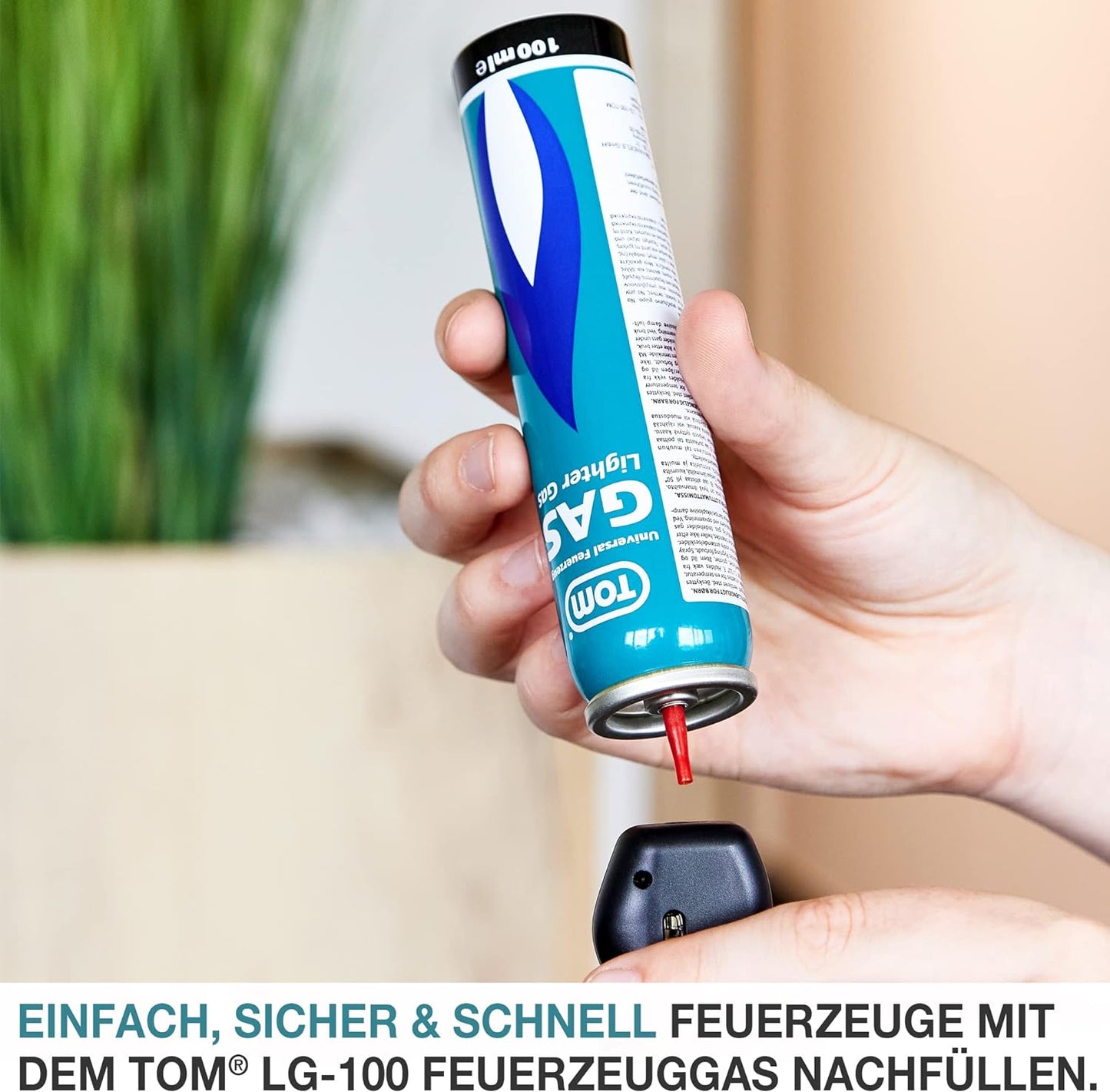 Feuerzeuggas 100ml 5er Set
