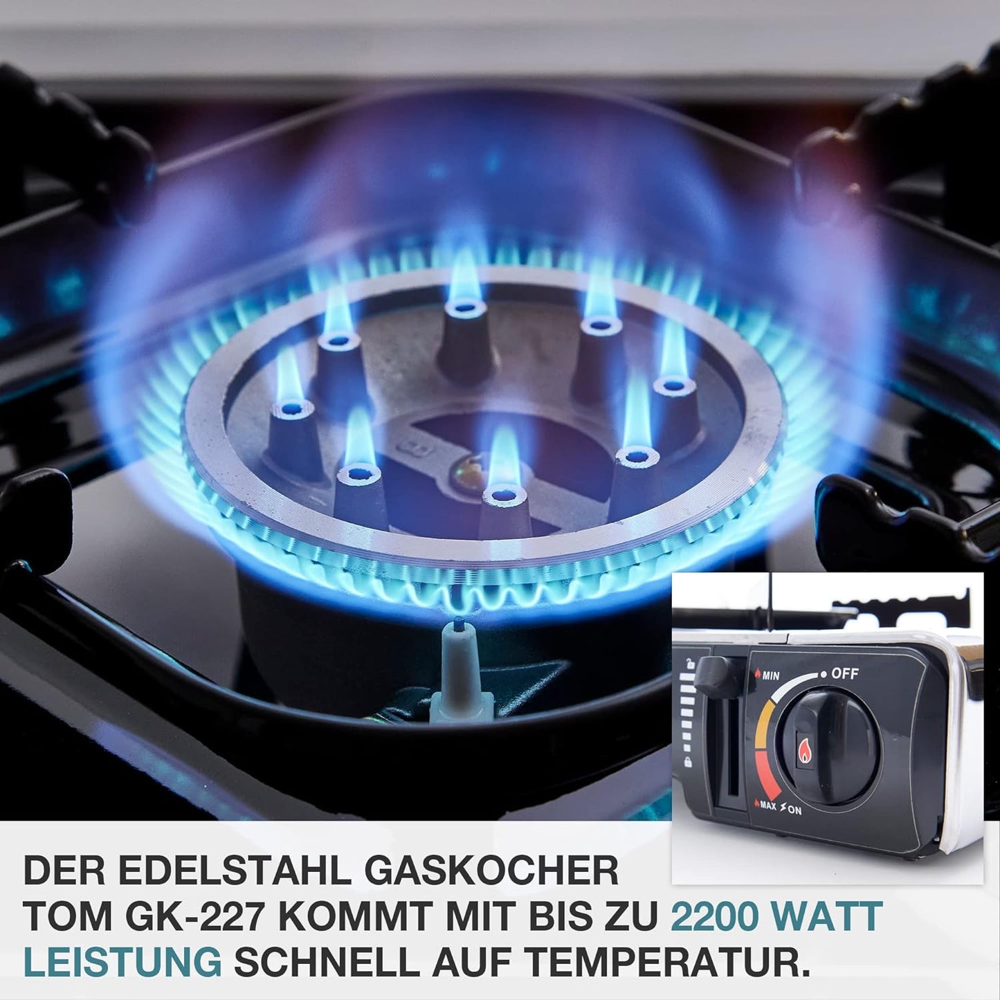 Campingkocher Edelstahl