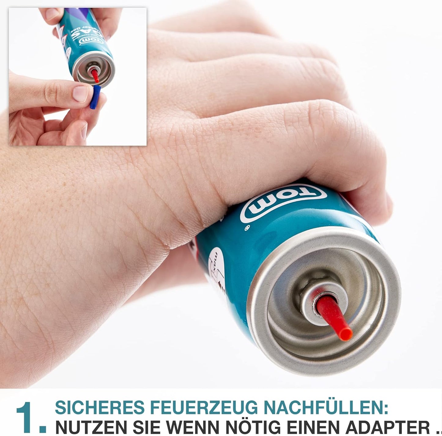 Feuerzeuggas 100ml 5er Set