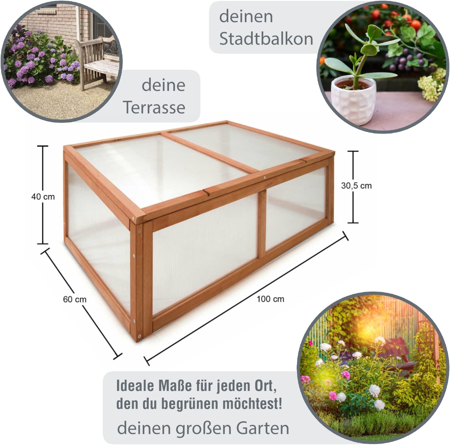 Frühbeet Aufzucht Herba Gewächshaus