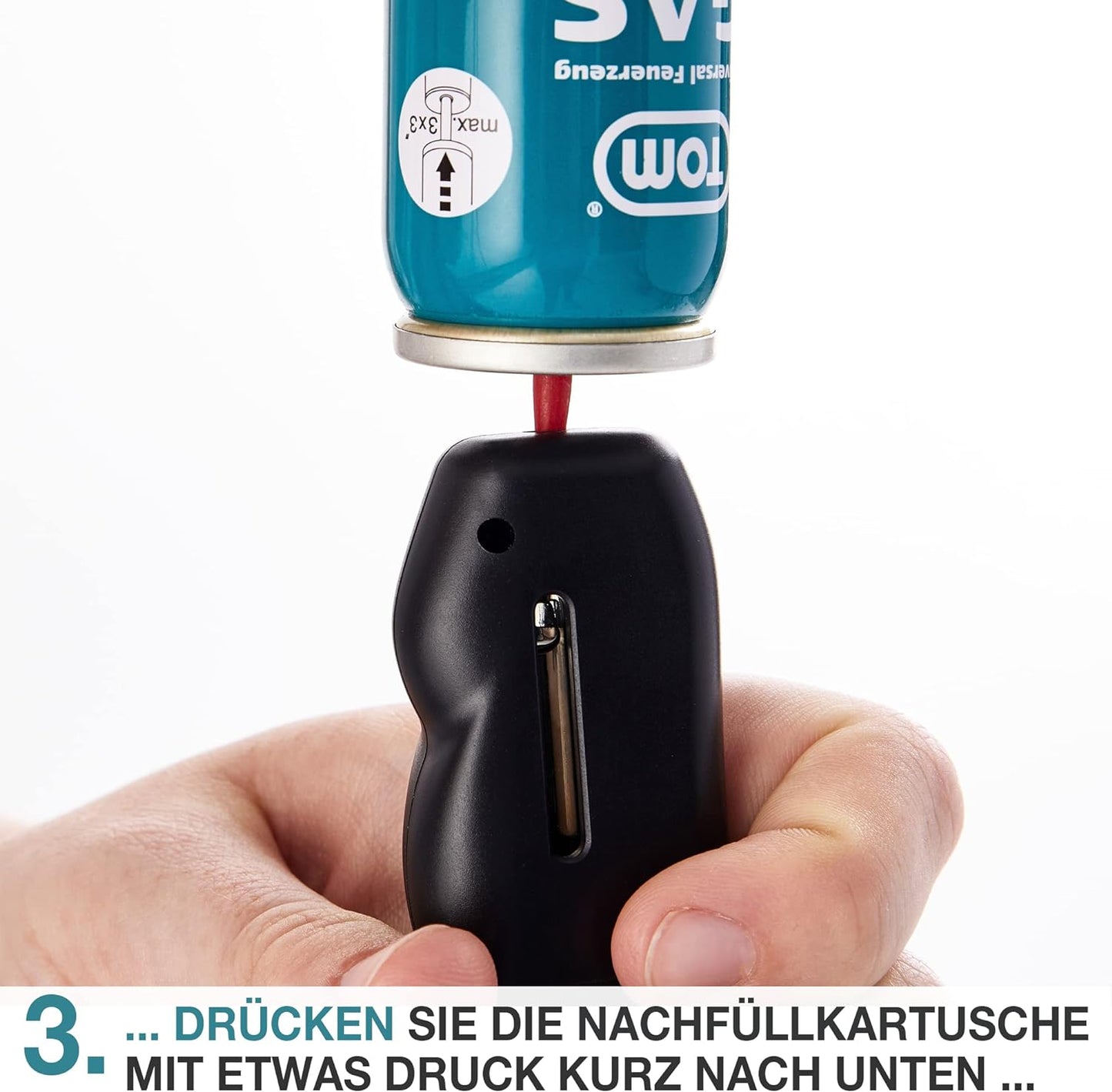 Feuerzeuggas 100ml 5er Set