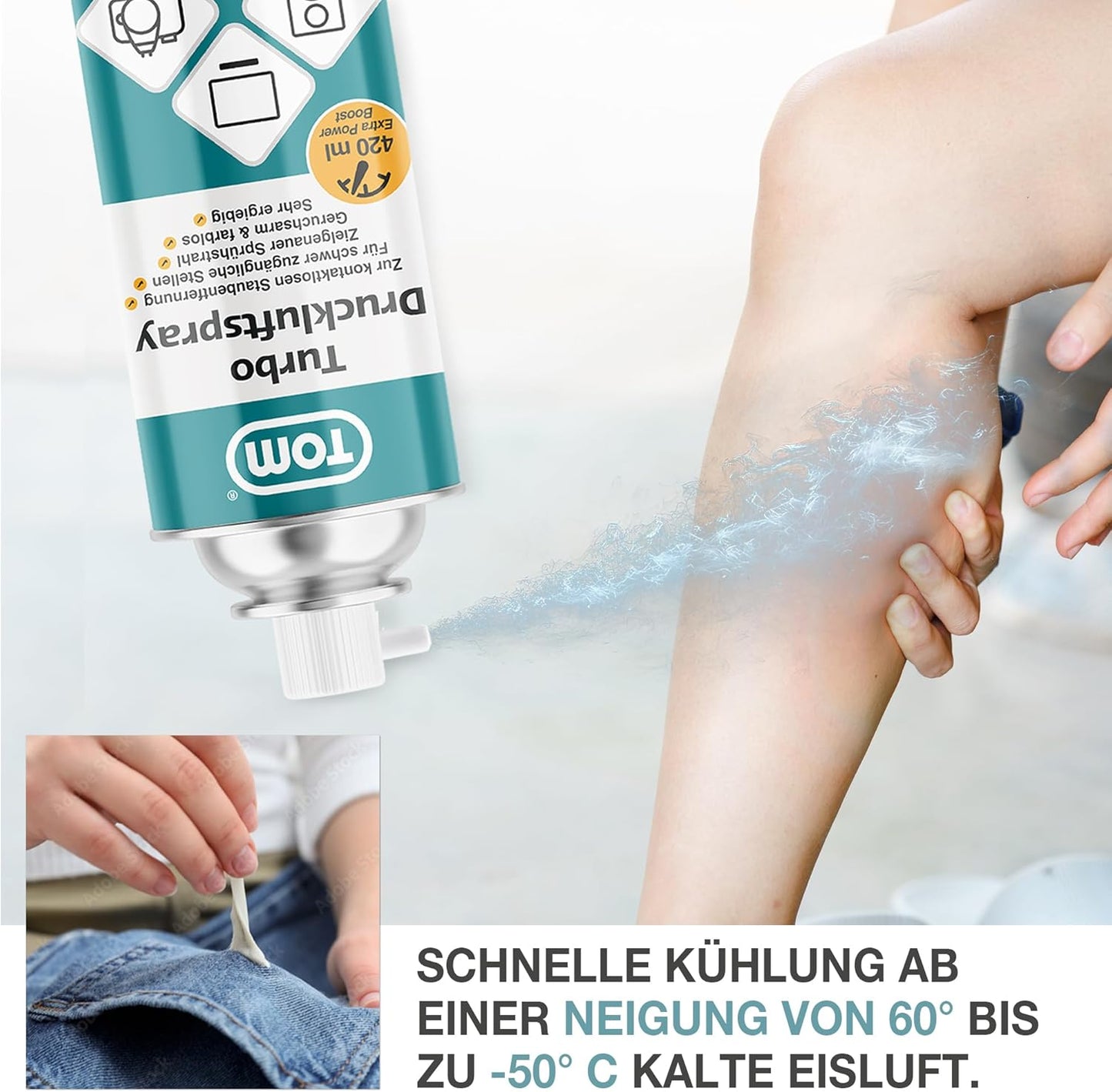 Druckluftspray 6er Set