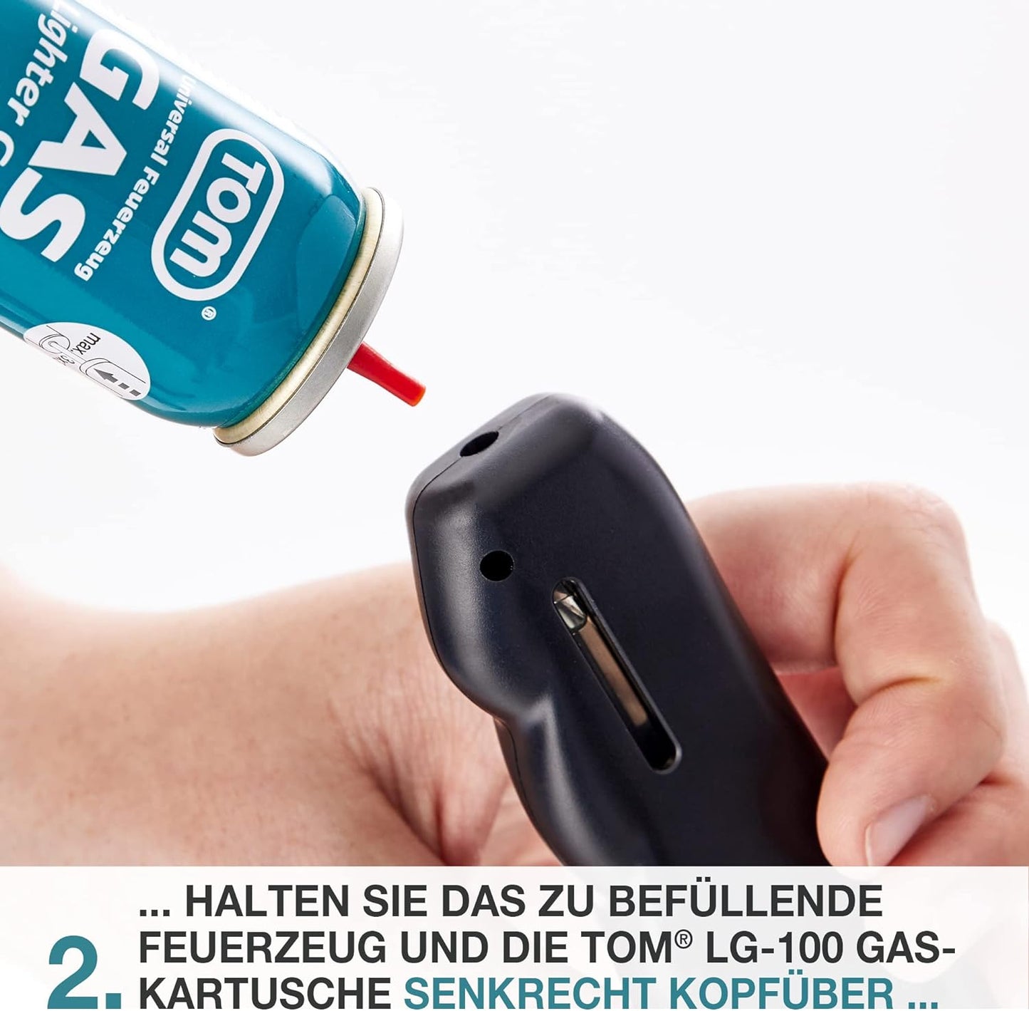 Feuerzeuggas 100ml 5er Set