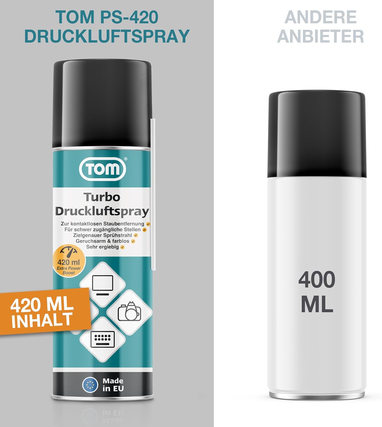 Druckluftspray 6er Set