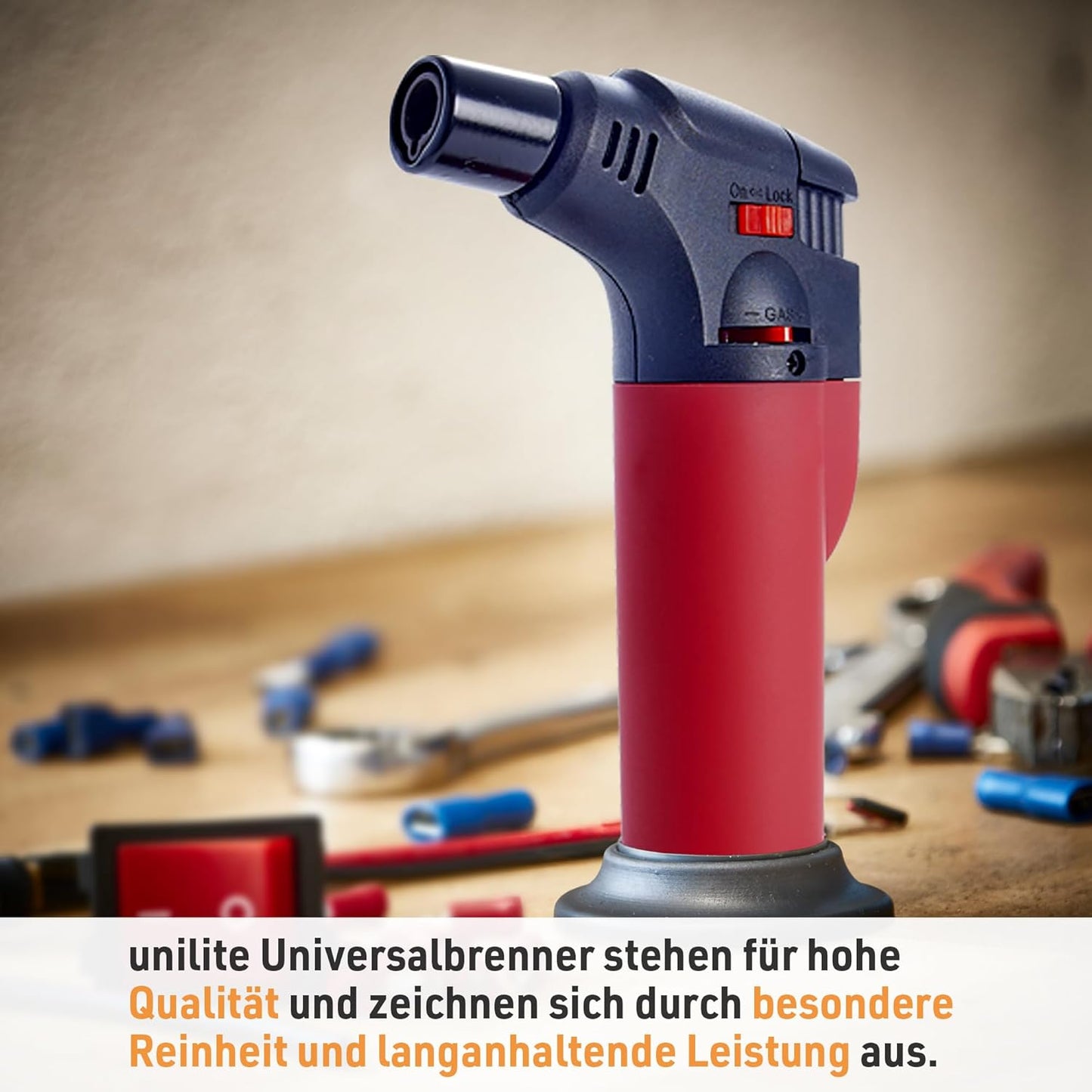 Sturmfeuerzeug Tokyo Rot + 100 ml Nachfüllgas