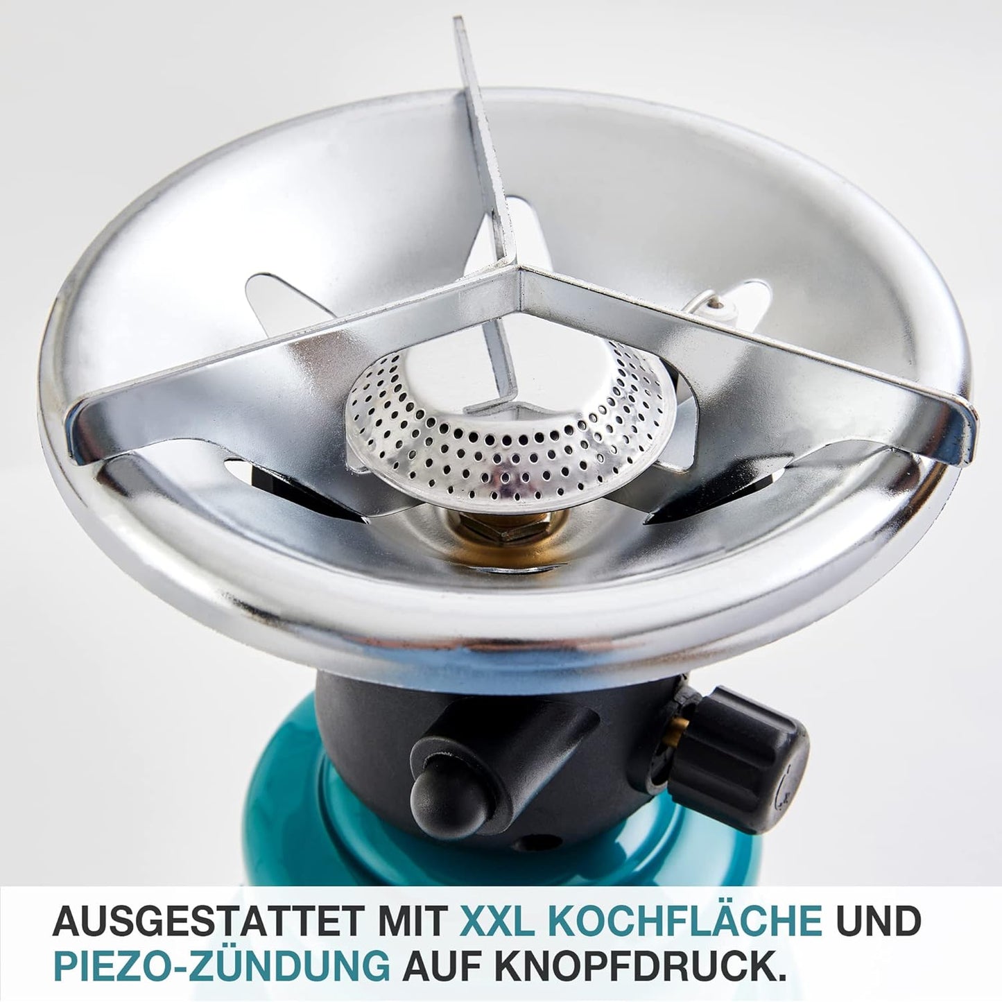 Gaskocher GK-190 + 4 mal 190 Gaskartuschen