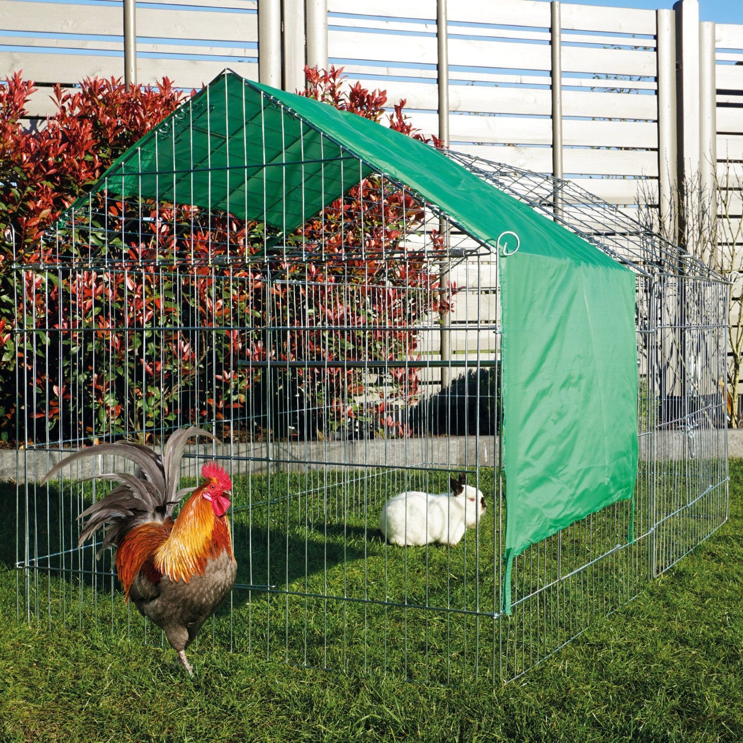 Auslaufgehege Kleingehege Tiergehege 220×102×85cm