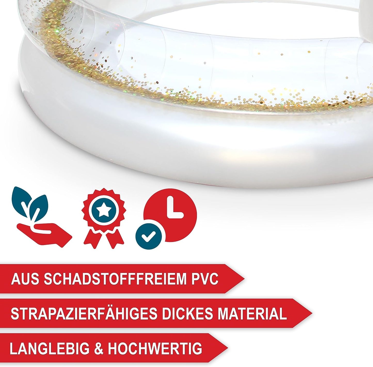 Einhorn Pool Spielzeug Schwimmtier Aufblasbar Badetier