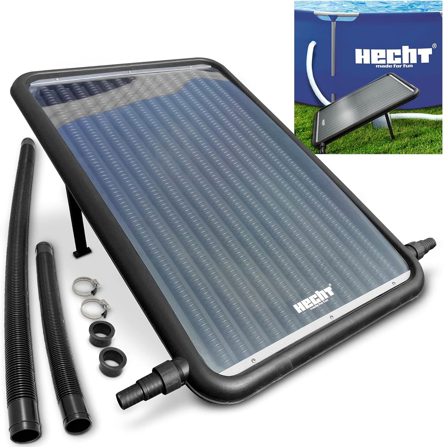 BITTE LESEN !!! Retourenware ! Solar Poolheizung Solarkollektor 12 l Wasserinhalt Solarheizung Pool Swimmingpool