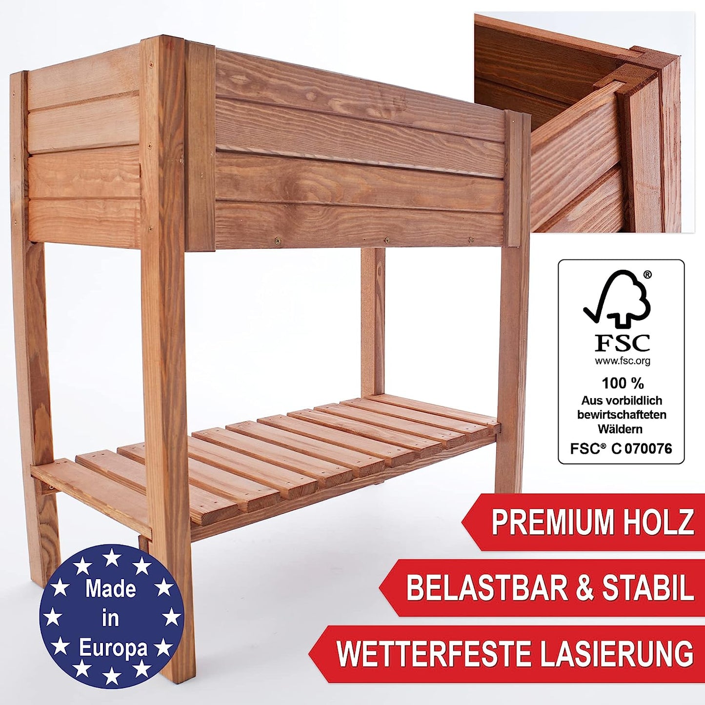 Hochbeet 843 Braun