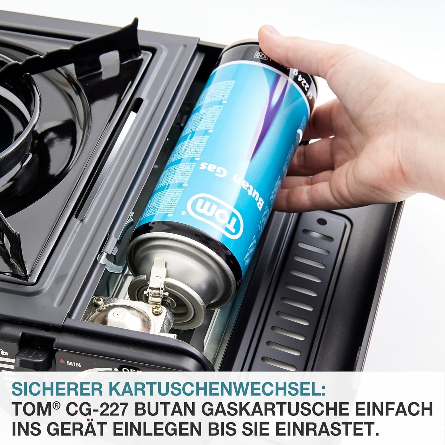 28 mal CG-227 Butan Gaskartuschen