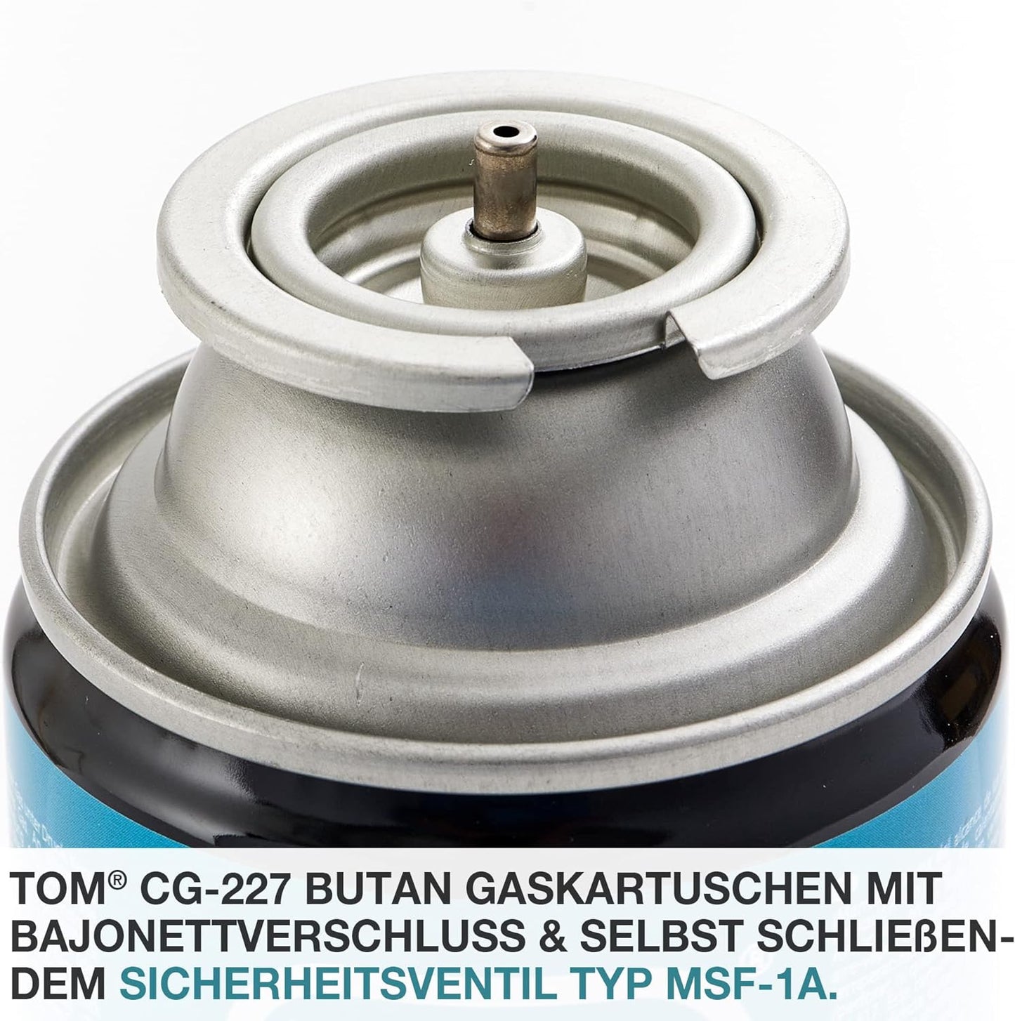 12 mal CG-227 Butan Gaskartuschen