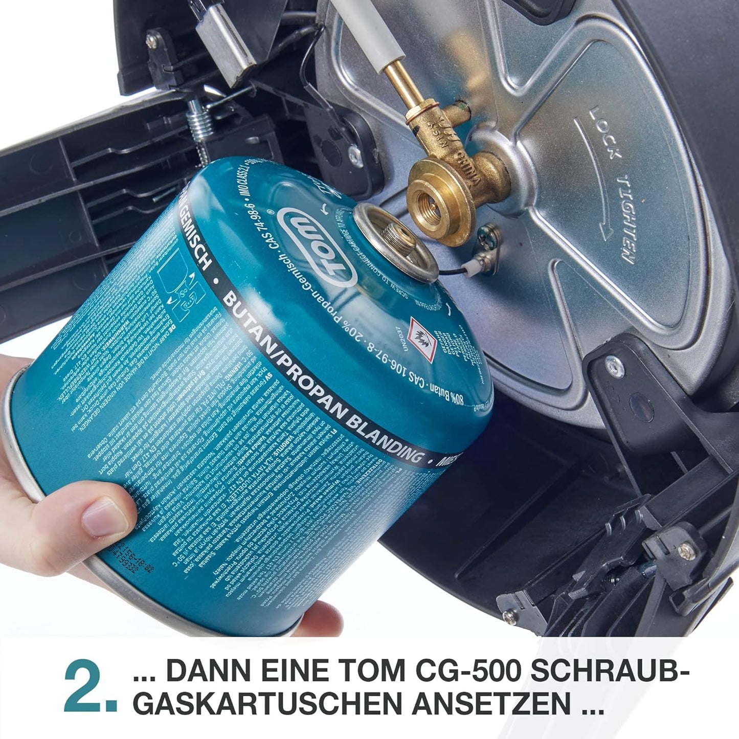 Gaskartusche 2 mal 500g