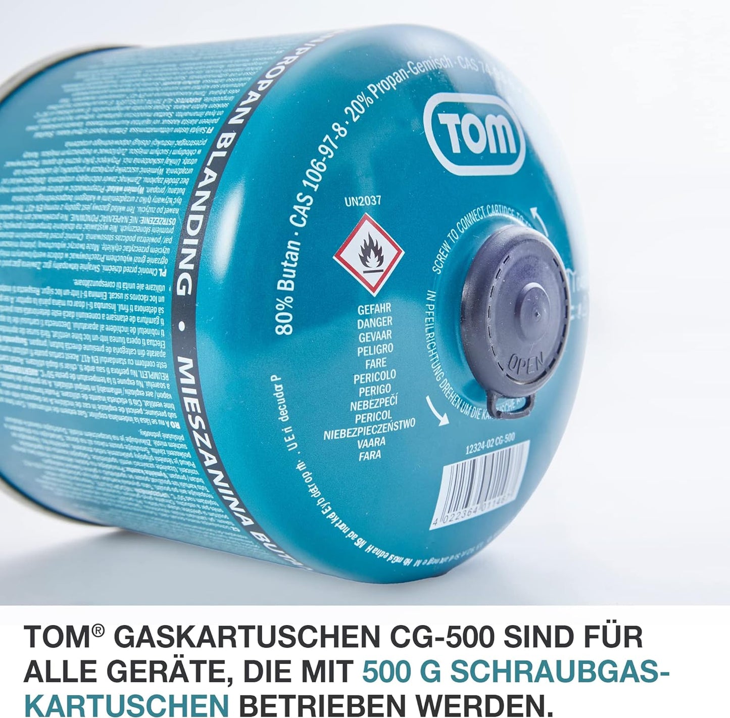 Gaskartusche 2 mal 500g