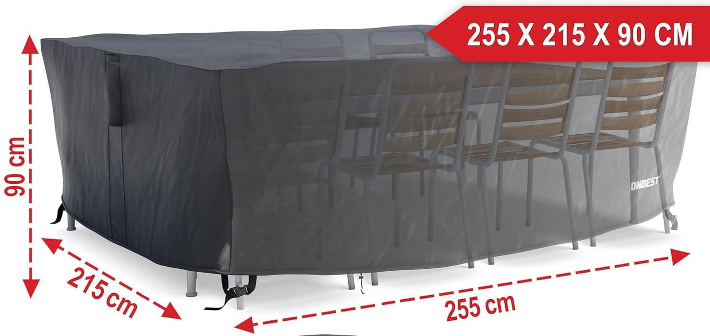 Möbel Abdeckhaube L - 255 x 90 x 215 cm