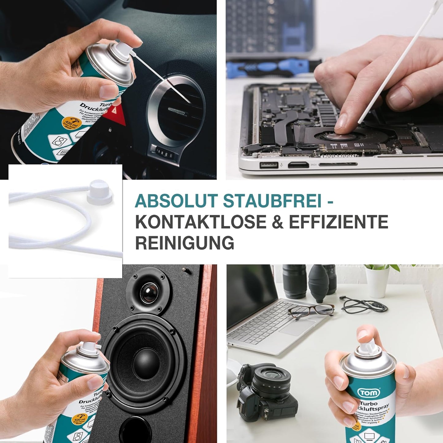Druckluftspray 6er Set