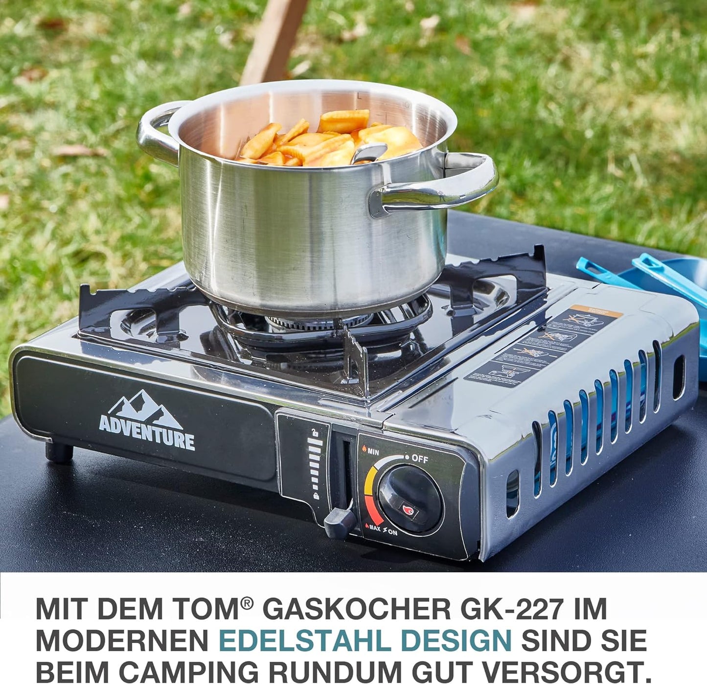 Campingkocher Edelstahl