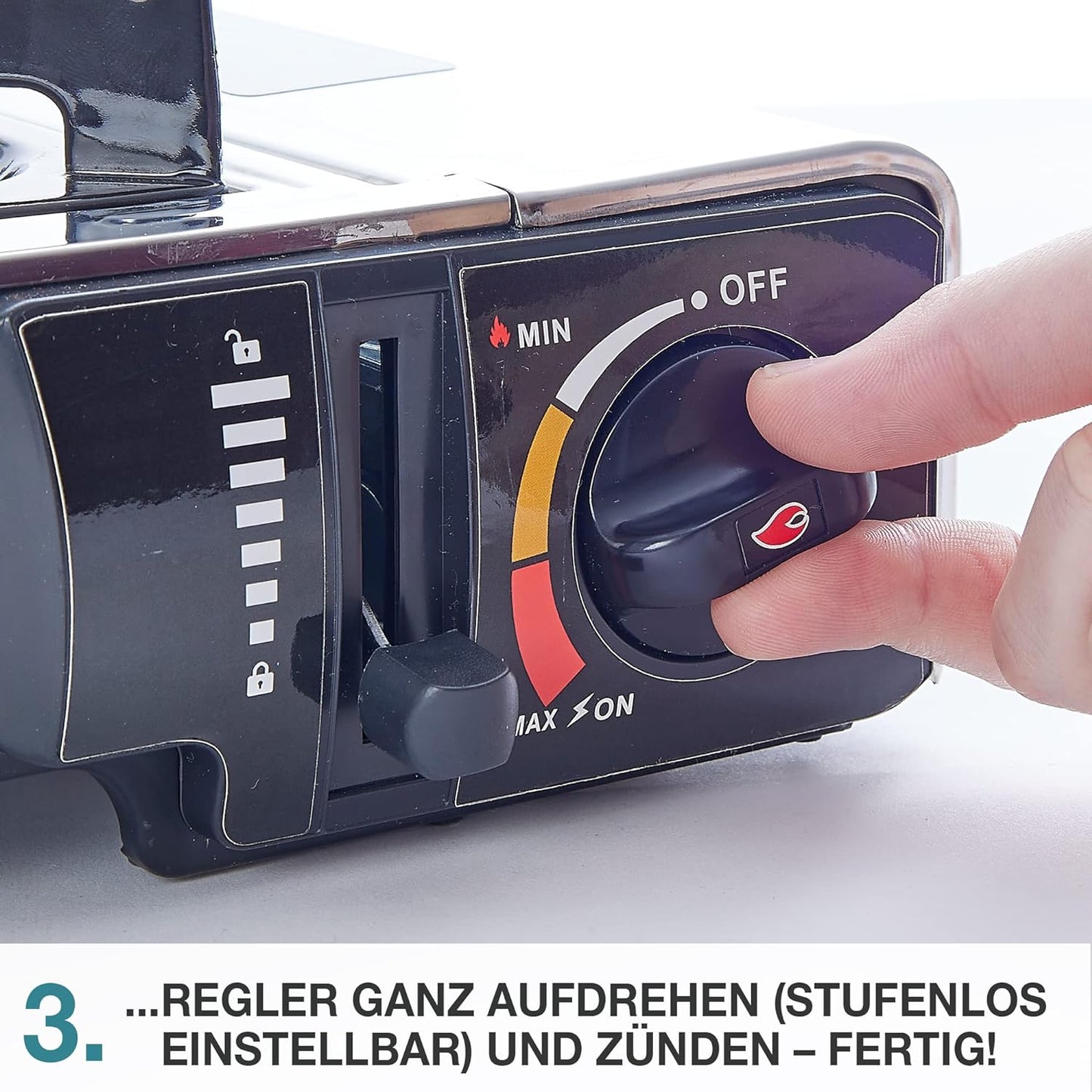 Campingkocher Edelstahl
