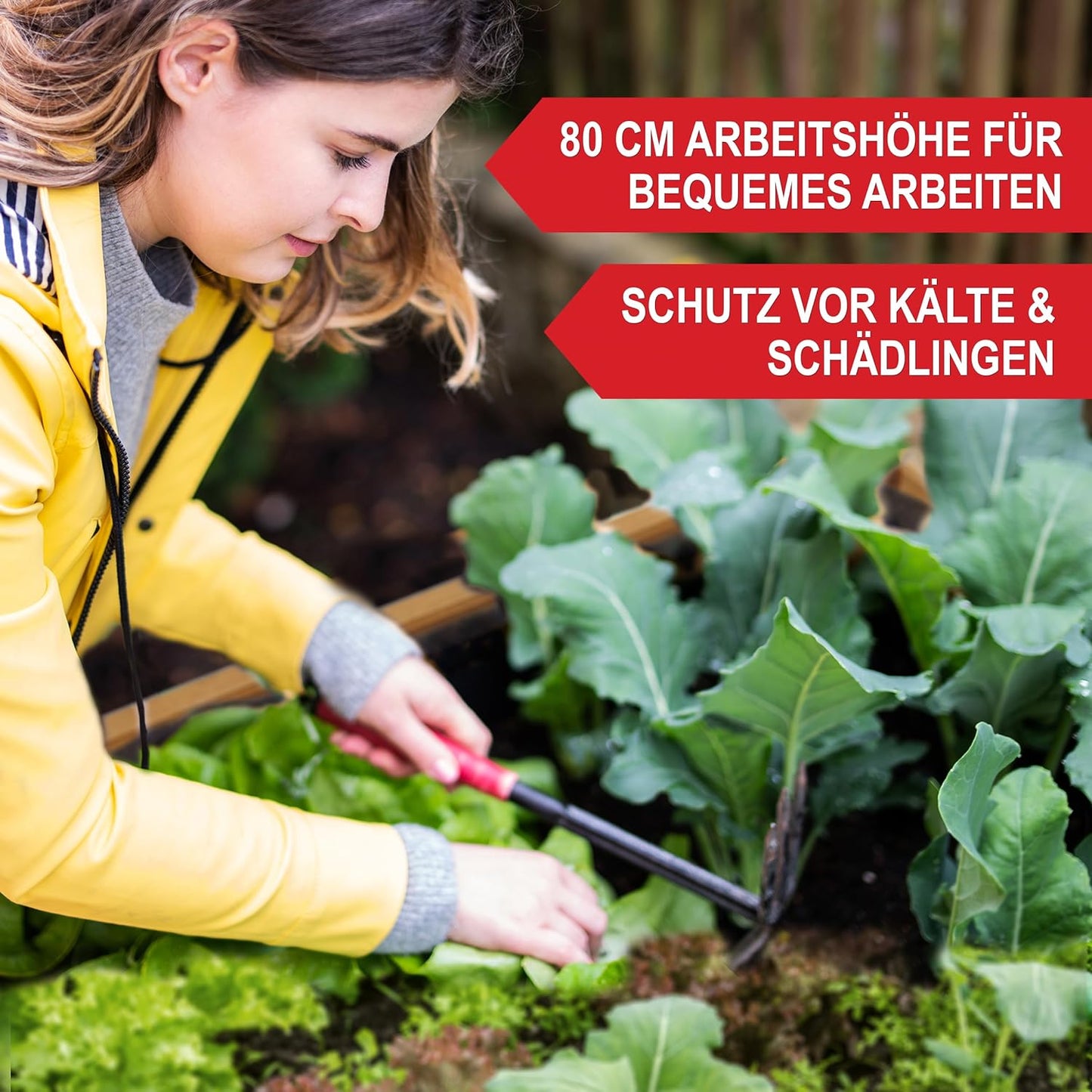 XXL Hochbeet Pflanztisch Blumenbank