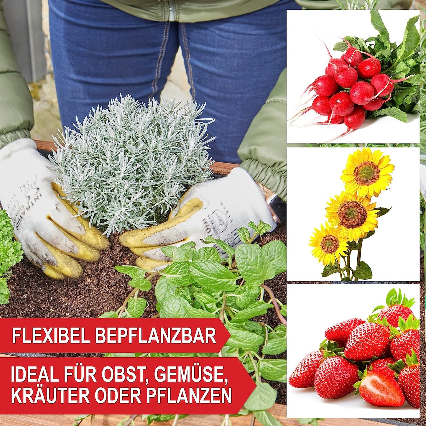 Hochbeet 843 Braun