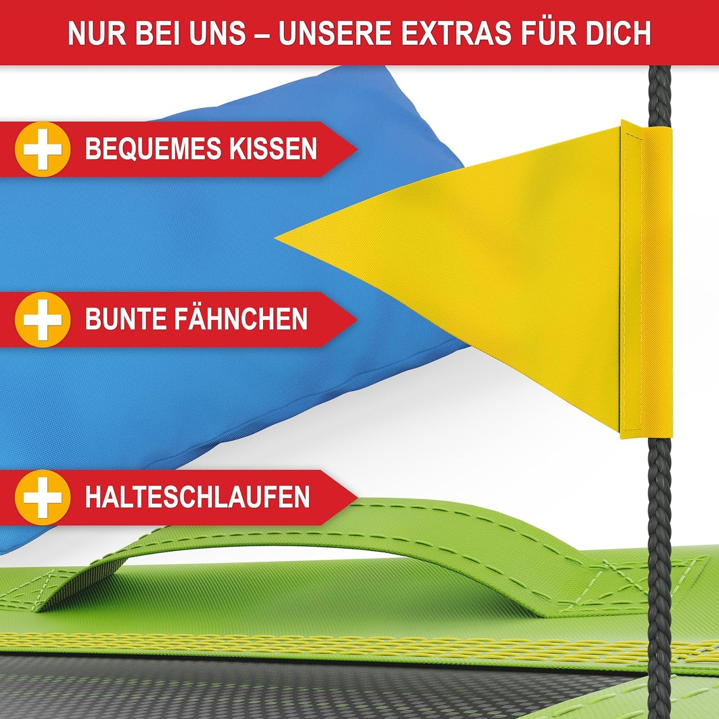 BITTE LESEN !!! Retourenware ! Hängeschaukel Nestschauckel Tellerschaukel 120T x 120B x 180H cm