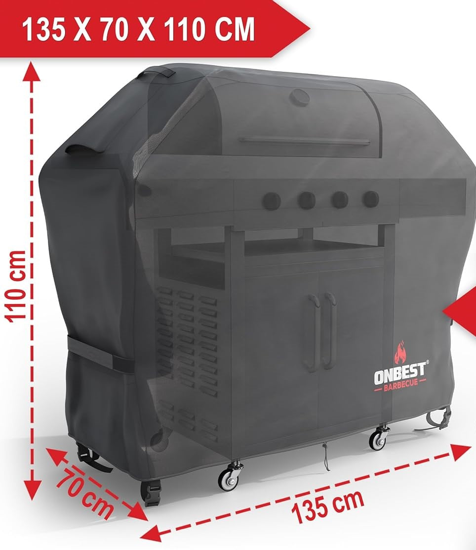 Grill Abdeckhaube 135x70x110cm