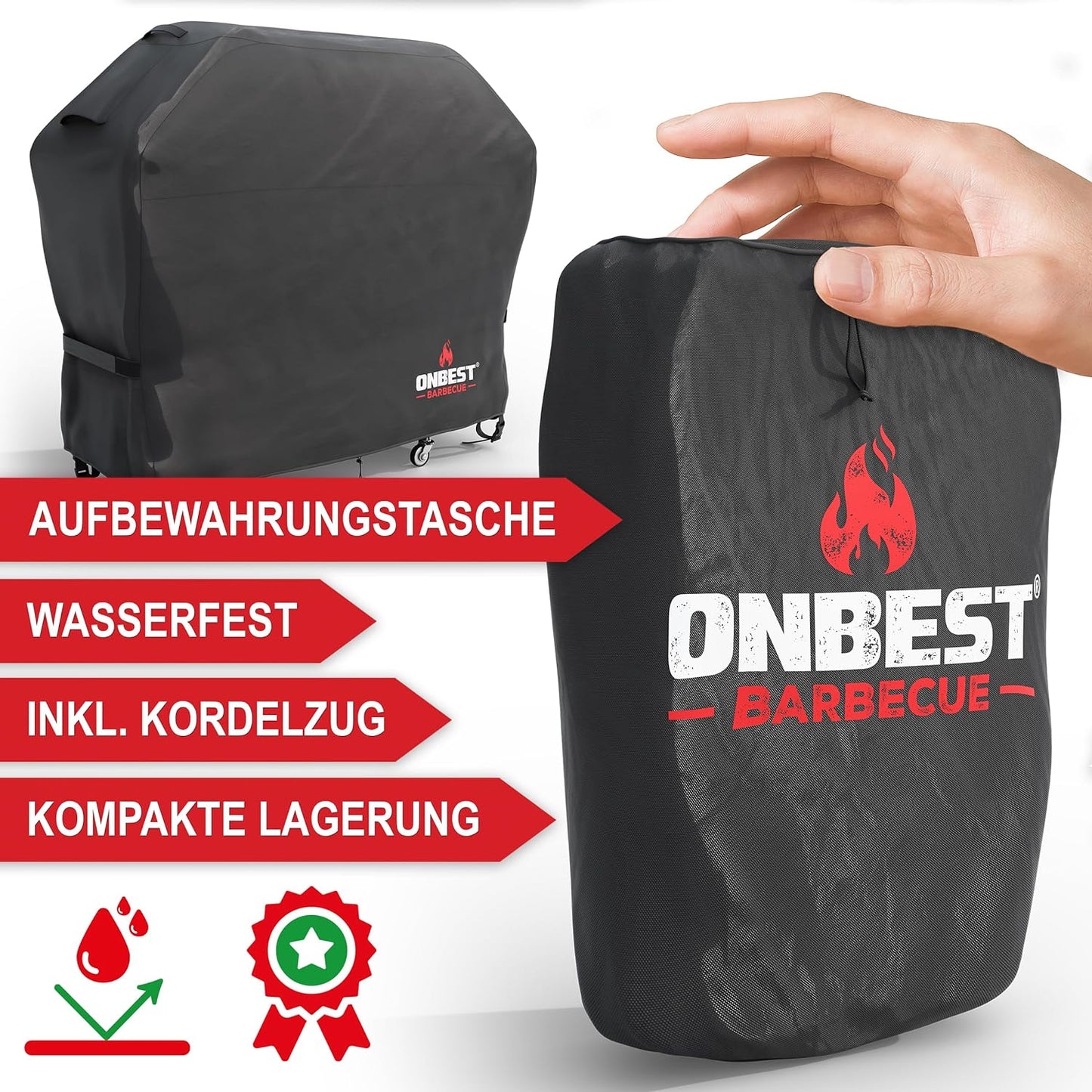 Grill Abdeckhaube 135x70x110cm