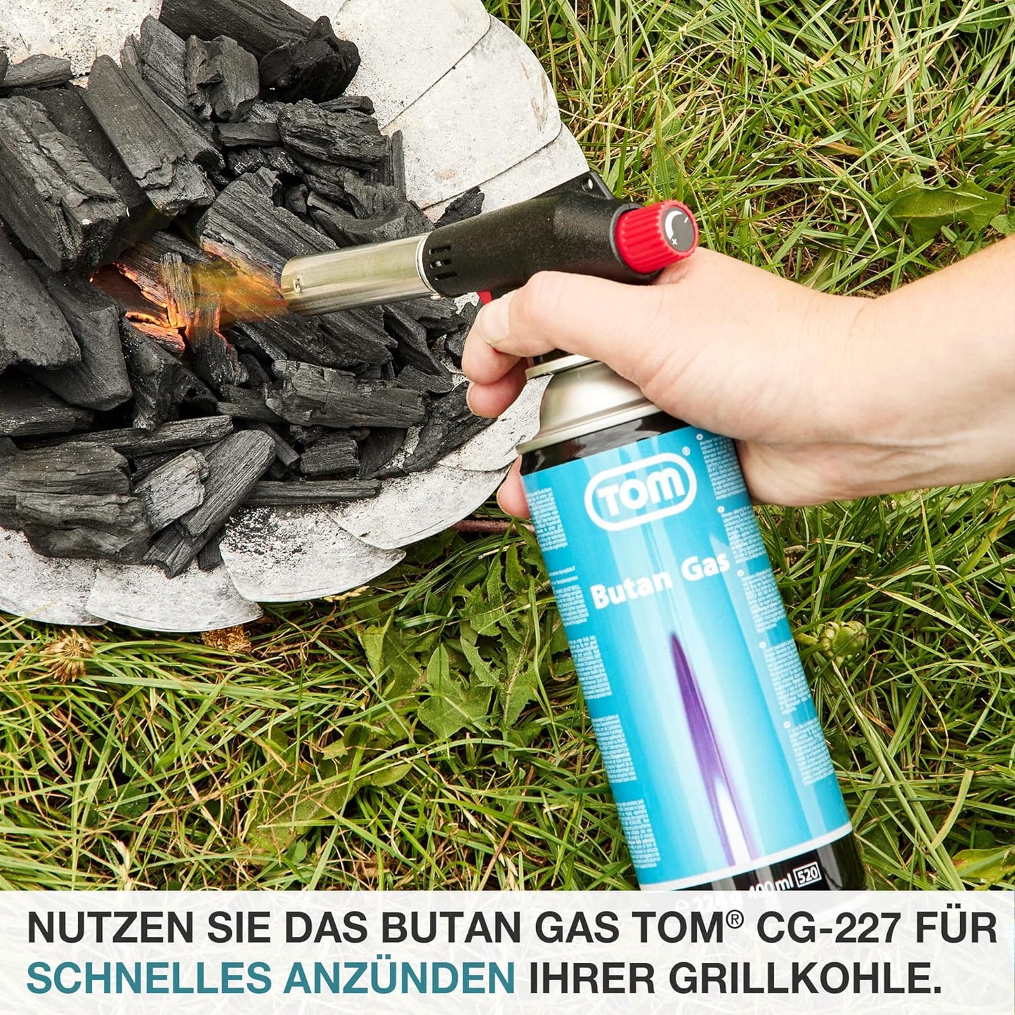 14 mal CG-227 Butan Gaskartuschen