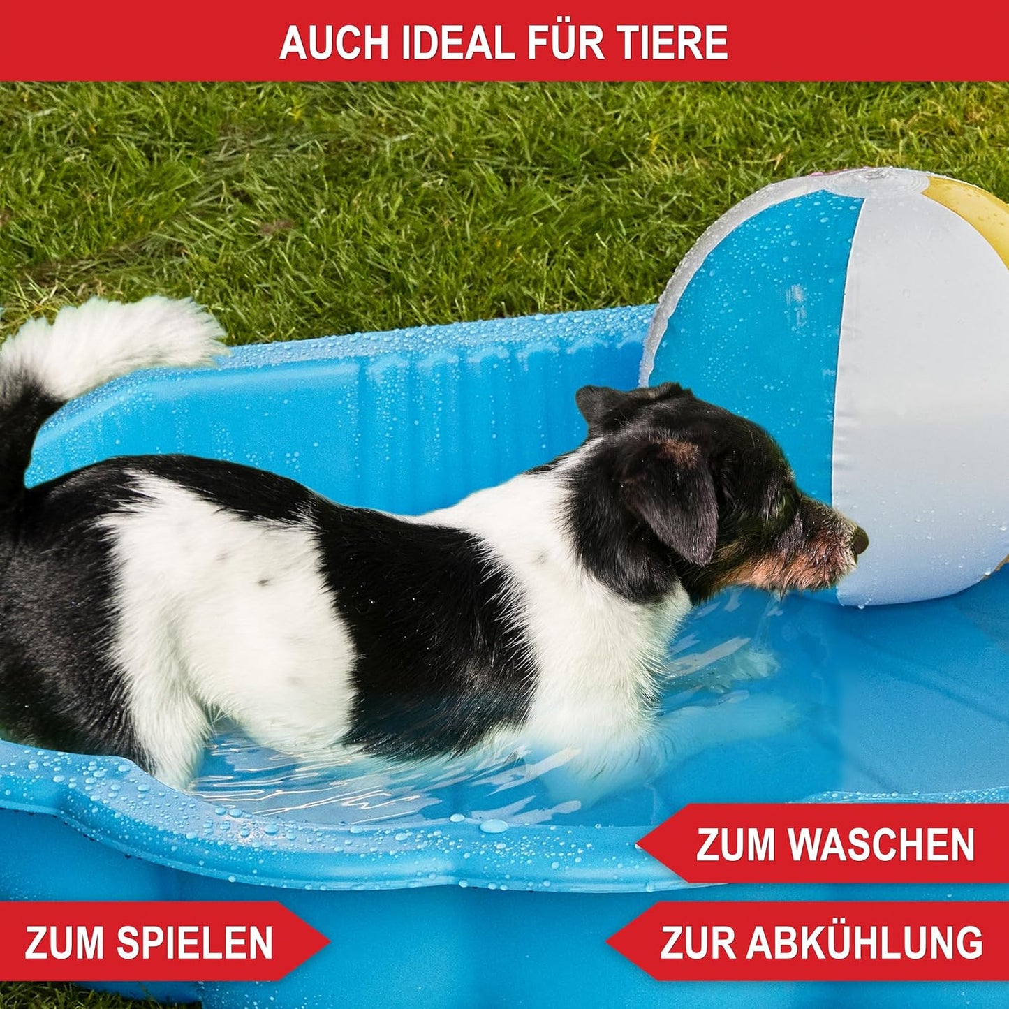 Sandkasten Muschel Blau 88 x 78 x 38