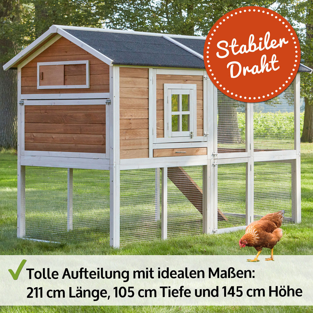Hühnerstall Kükenstall Wachtelstall Hühnervoliere Alpenhof