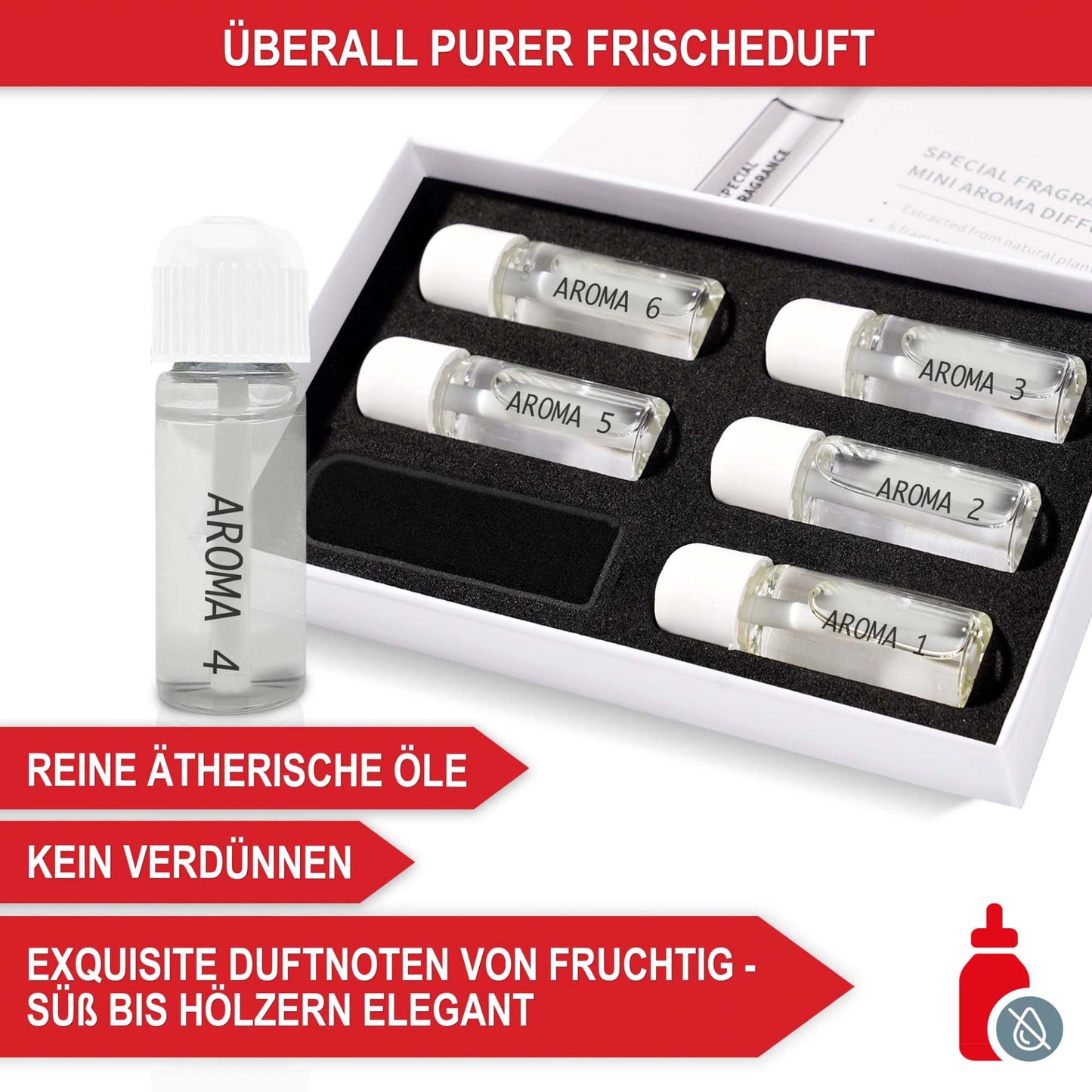 Aromadiffuser Nachfüllset 6er