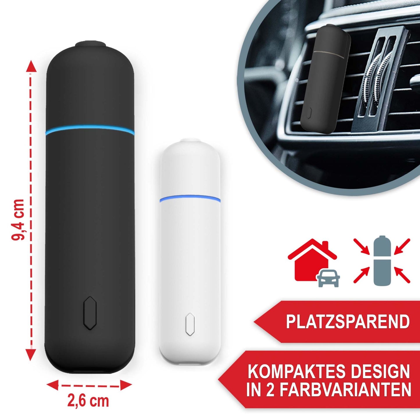 Aromadiffuser Schwarz