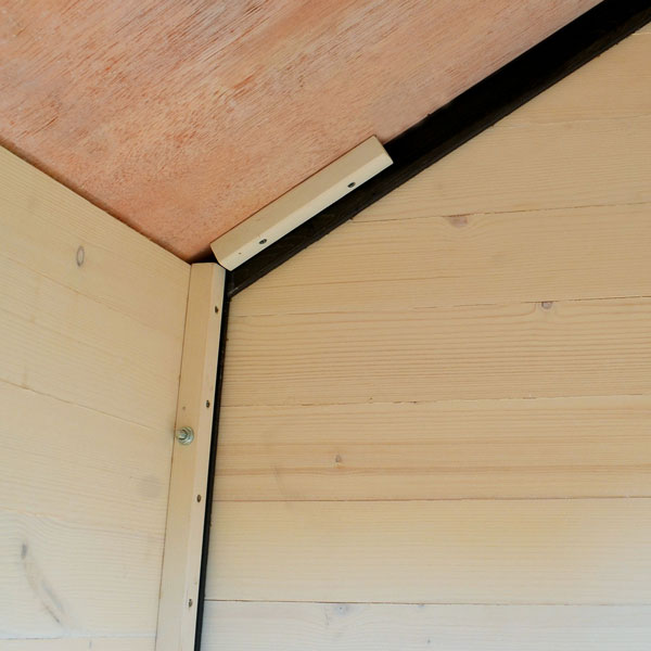 Hundehütte Hundehaus Hundeschlafplatz Bella L Gesamtmaß mit Dachüberstand: 86 x 94 x 102 cm (B x H x T)
