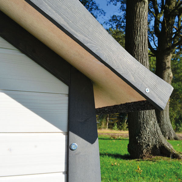 Hundehütte Hundehaus Hundeschlafplatz Bella L Gesamtmaß mit Dachüberstand: 86 x 94 x 102 cm (B x H x T)