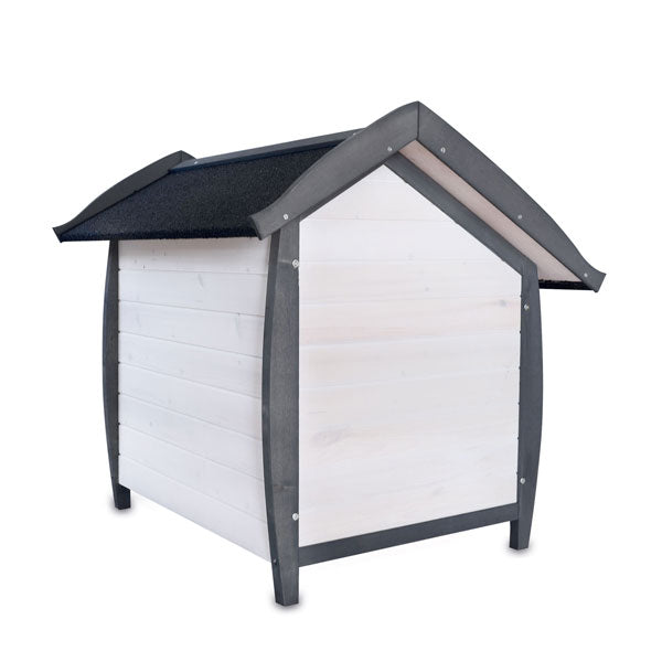 Hundehütte Hundehaus Hundeschlafplatz Bella L Gesamtmaß mit Dachüberstand: 86 x 94 x 102 cm (B x H x T)