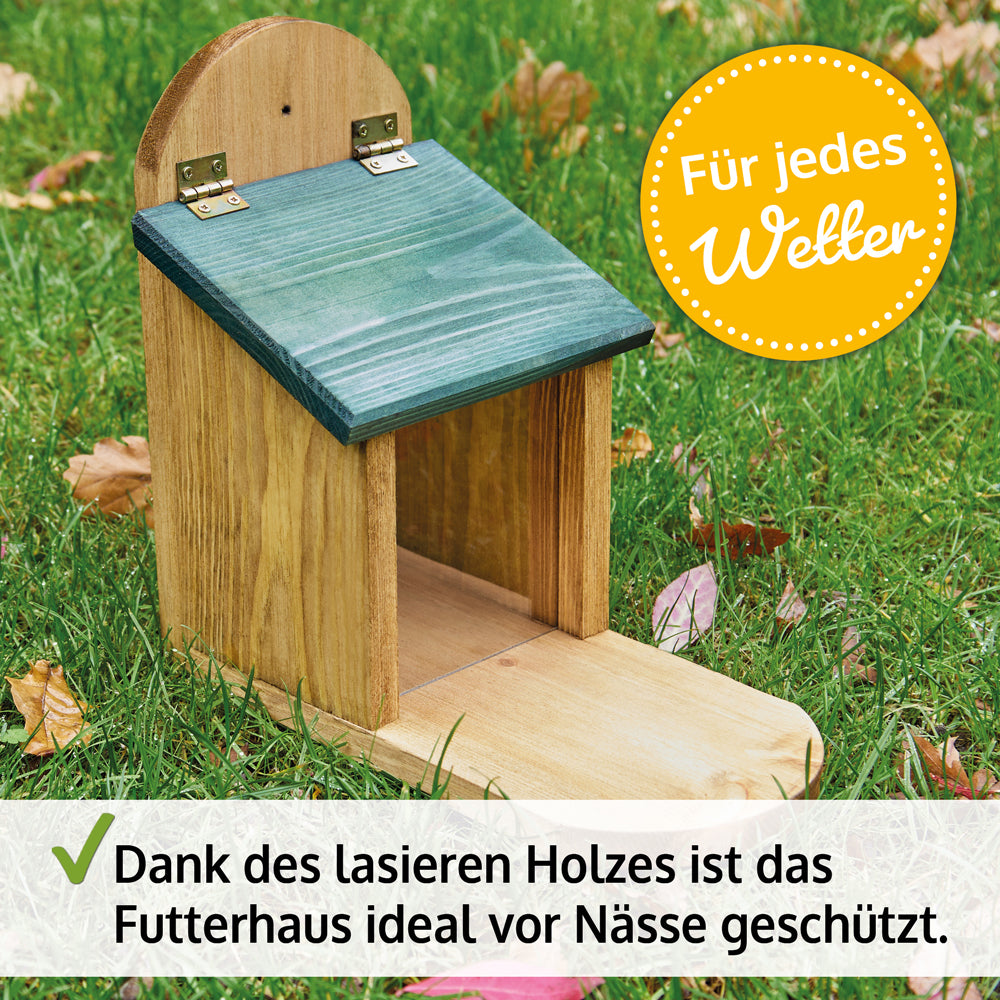 Eichhörnchenhaus Eichhörnchen Futterstation