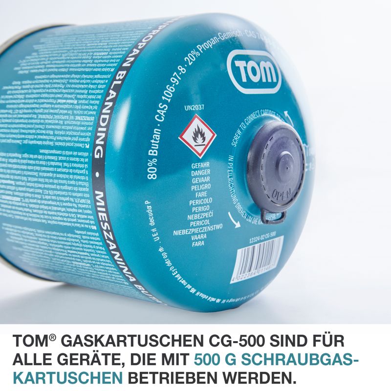 Gaskartusche 12 mal 500g
