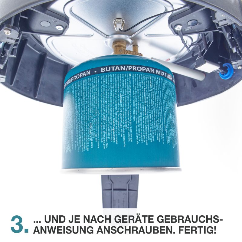 Gaskartusche 4 mal 500g