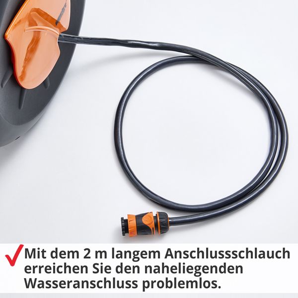 Wand Schlauchtrommel 30m 08667