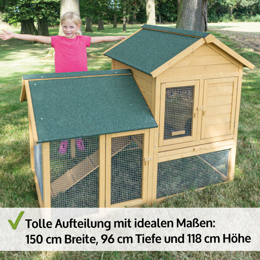Hasenstall Kaninchenstall Meerschweinchenstall Hasenfarm